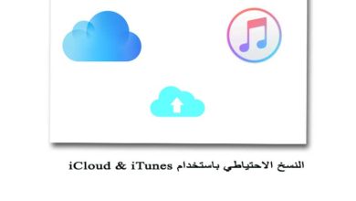 iCloud & iTunes النسخ الاحتياطي باستخدام